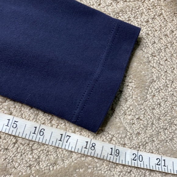 Men’s Banana Republic navy snap front knit shirt - Picture 9 of 11